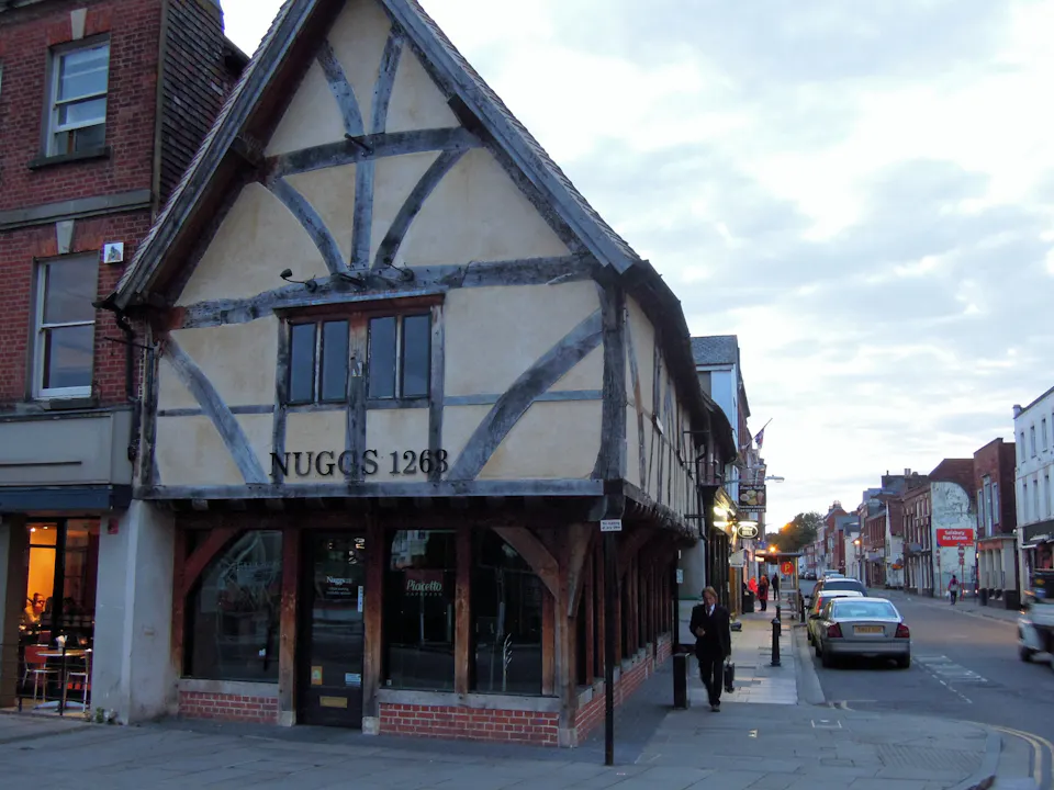 Gamle bygninger er tatt vare på