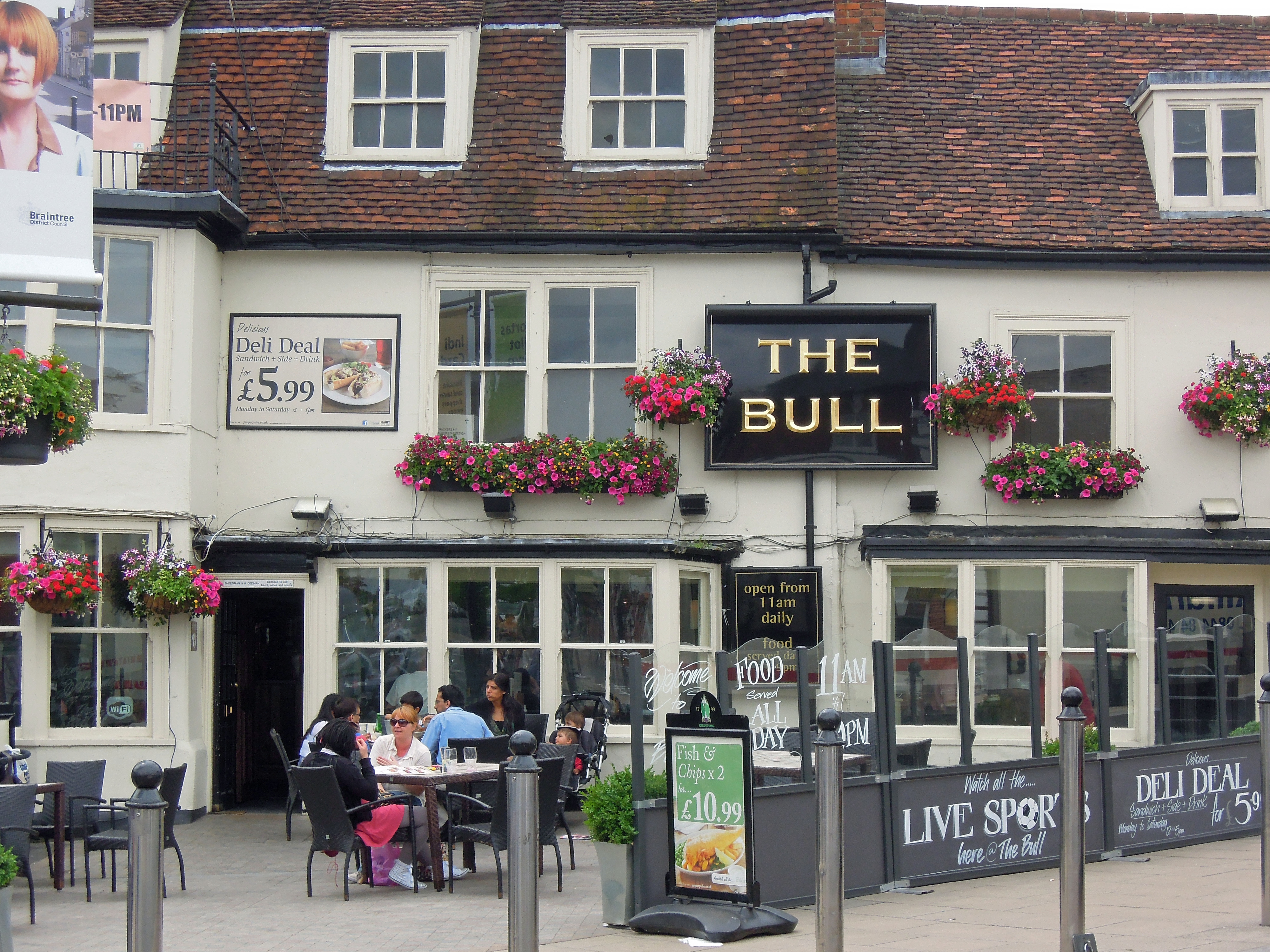 Spisested i Braintree