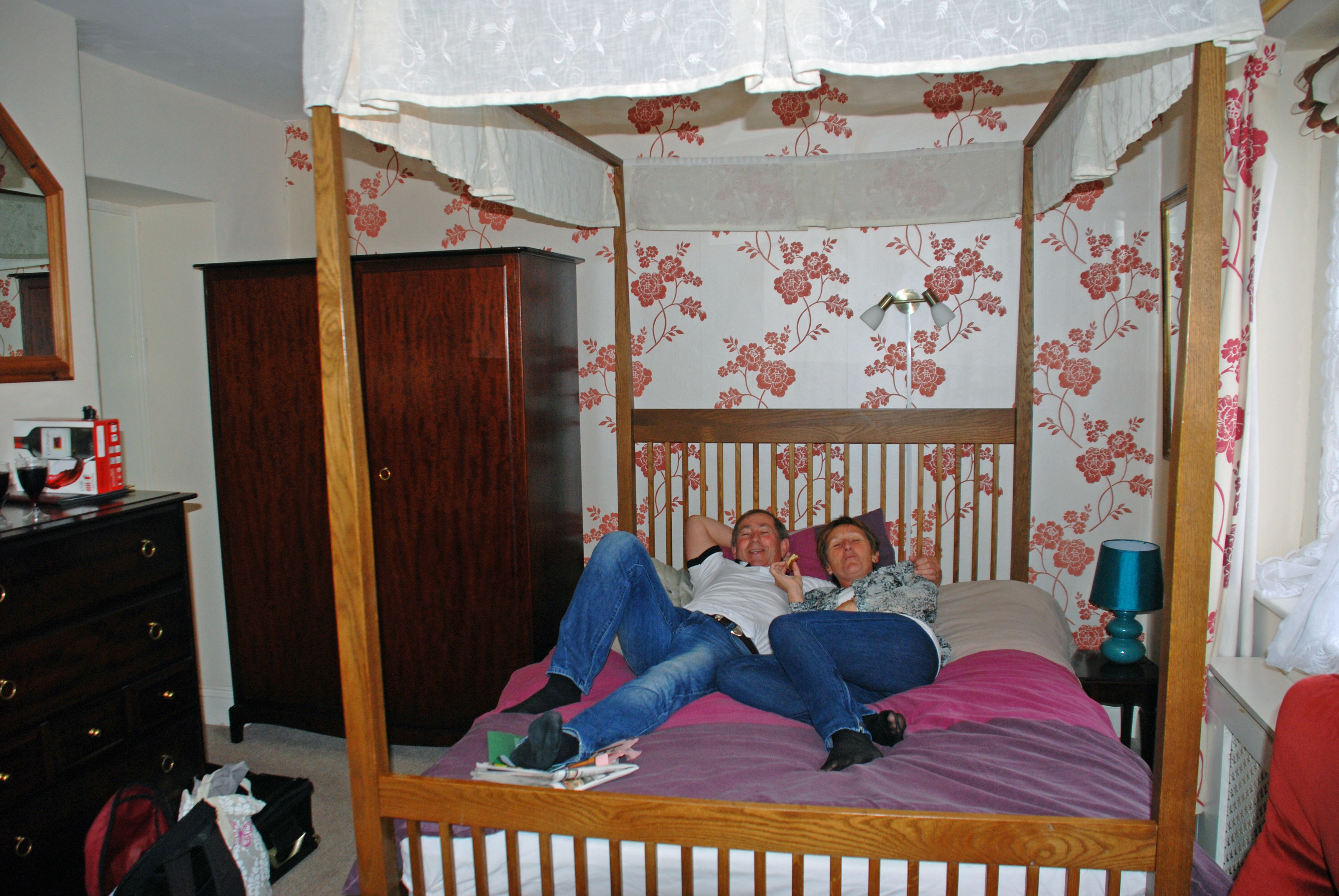 Himmelseng allerede første natten