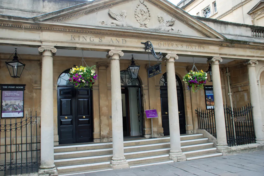 Inngangen til de romerske bad