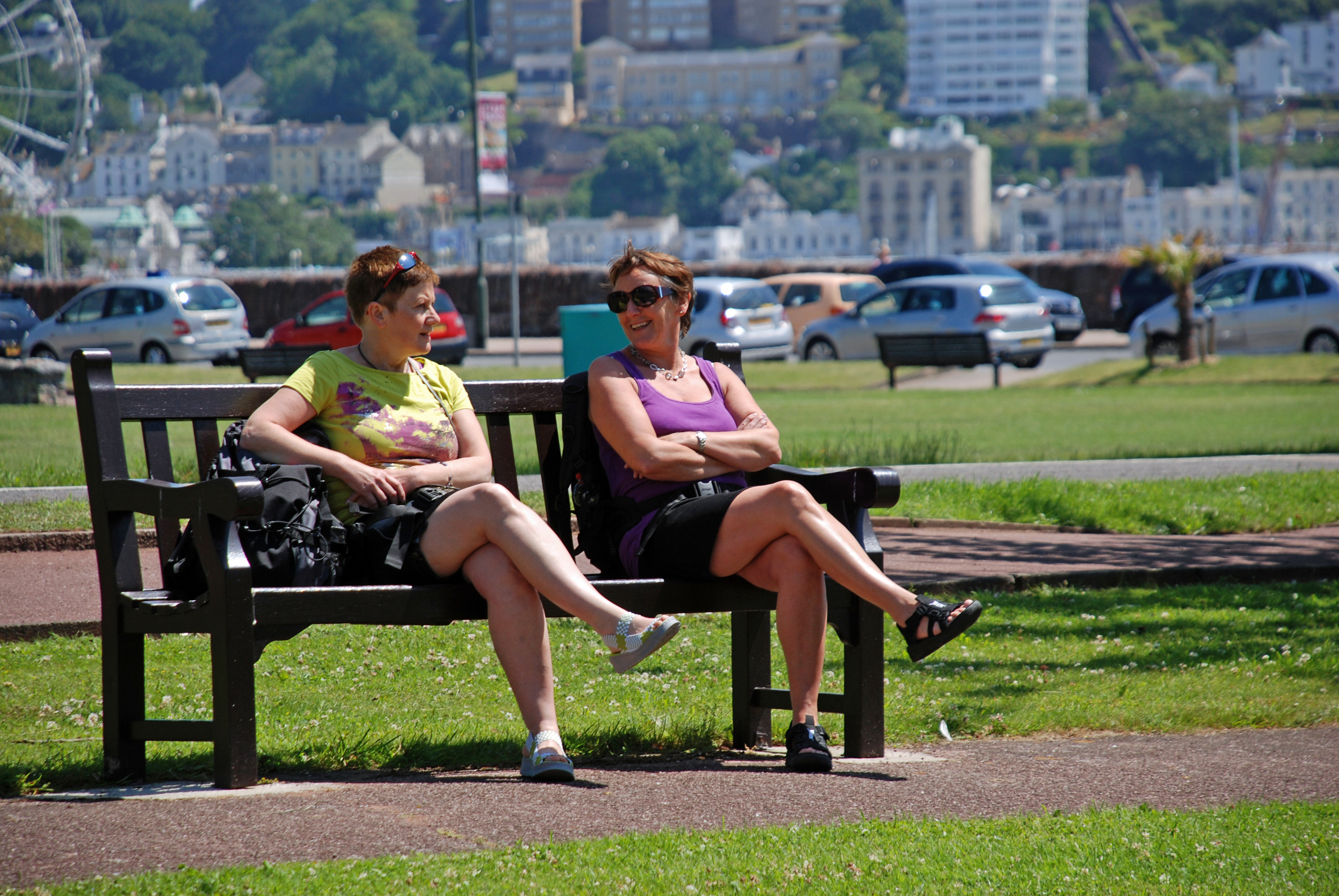Ladiene er klar for å utforske Torquay