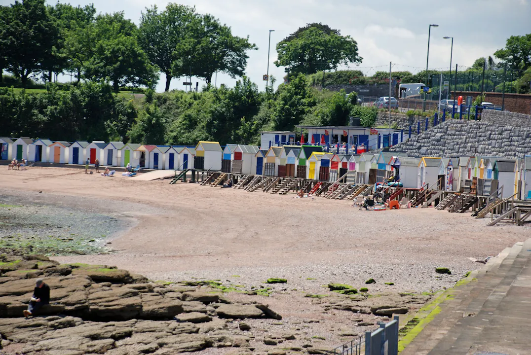 Badehytter i Torquay