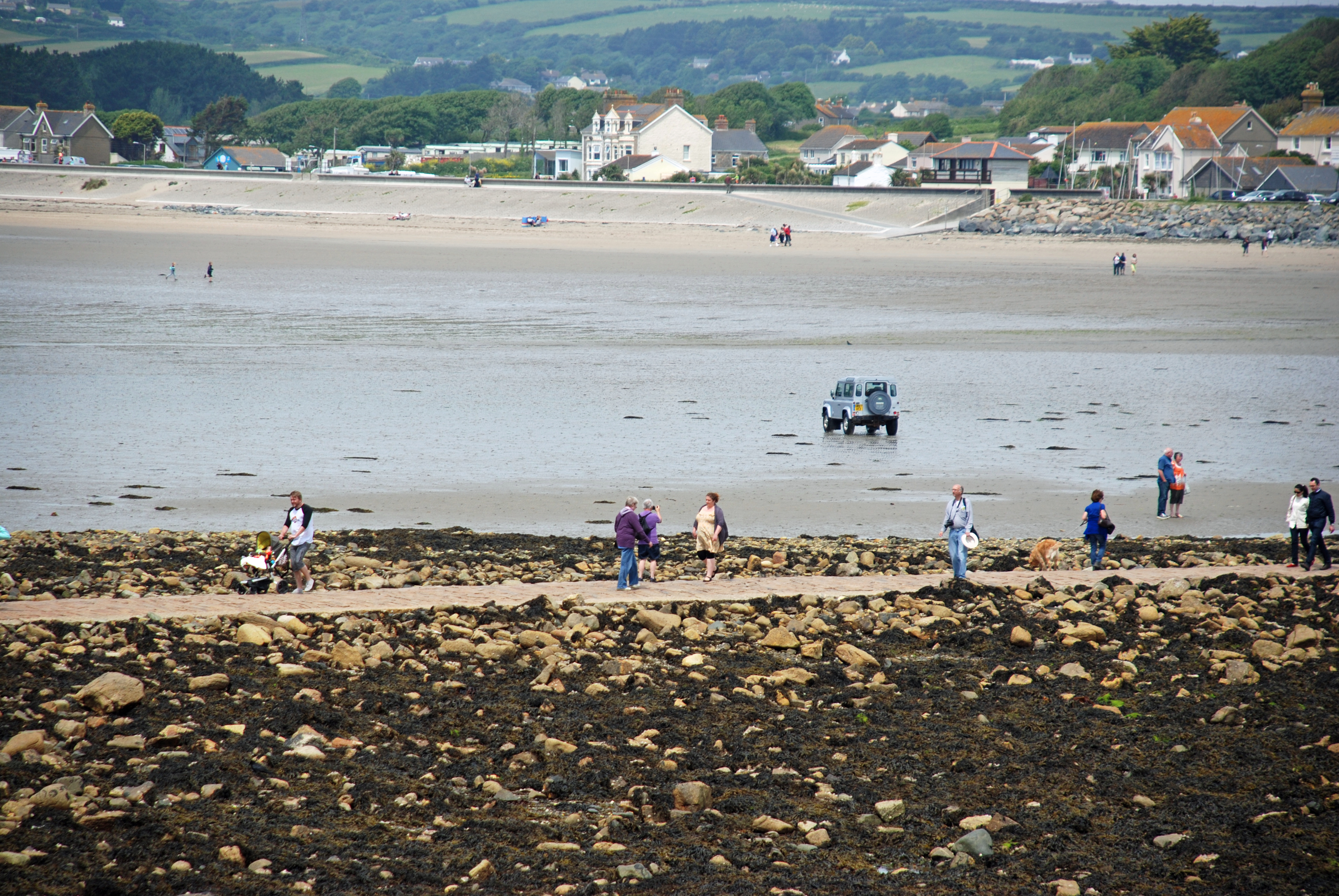 Gåturen over til slottet
