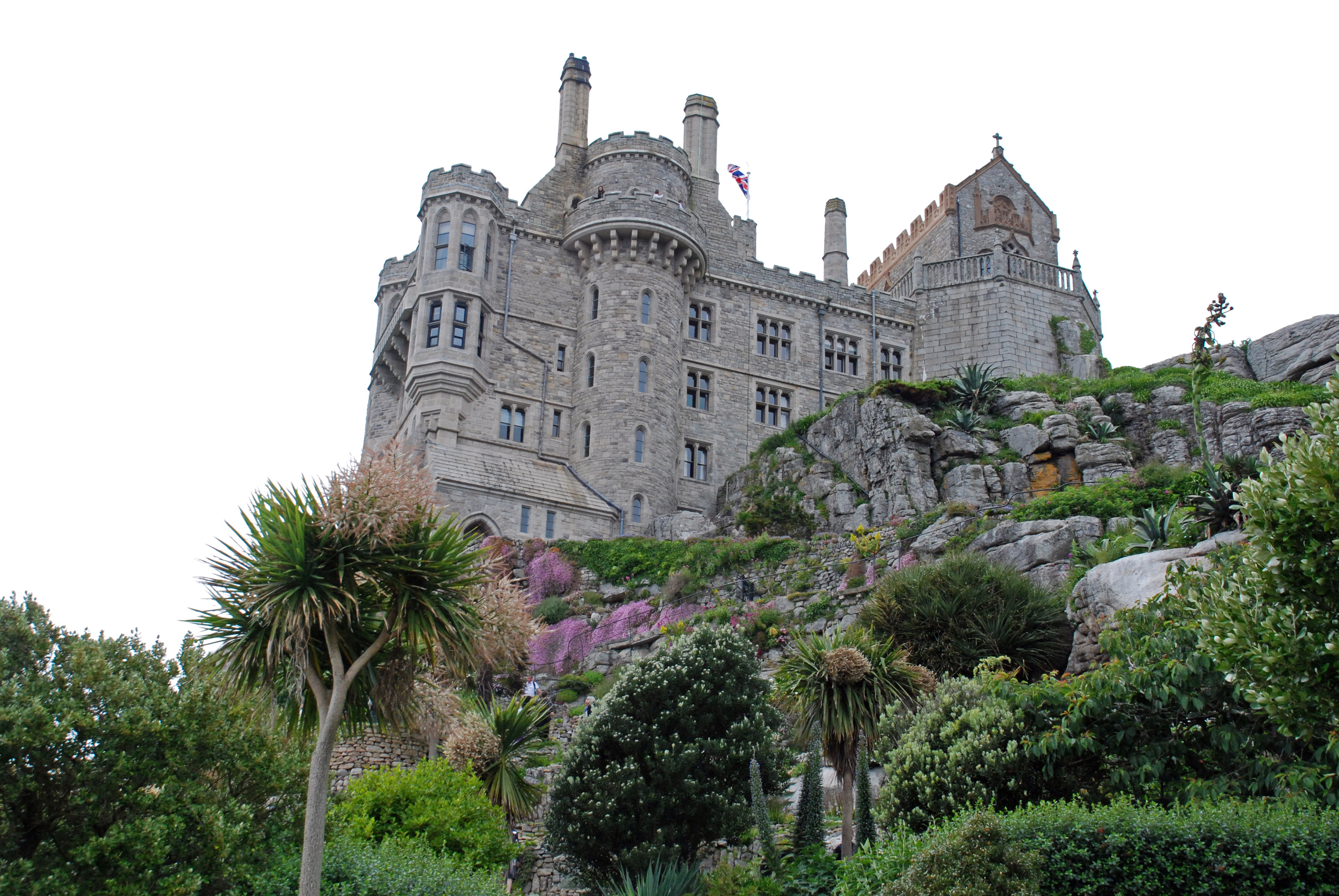 Fantastiske hager rundt hele slottet