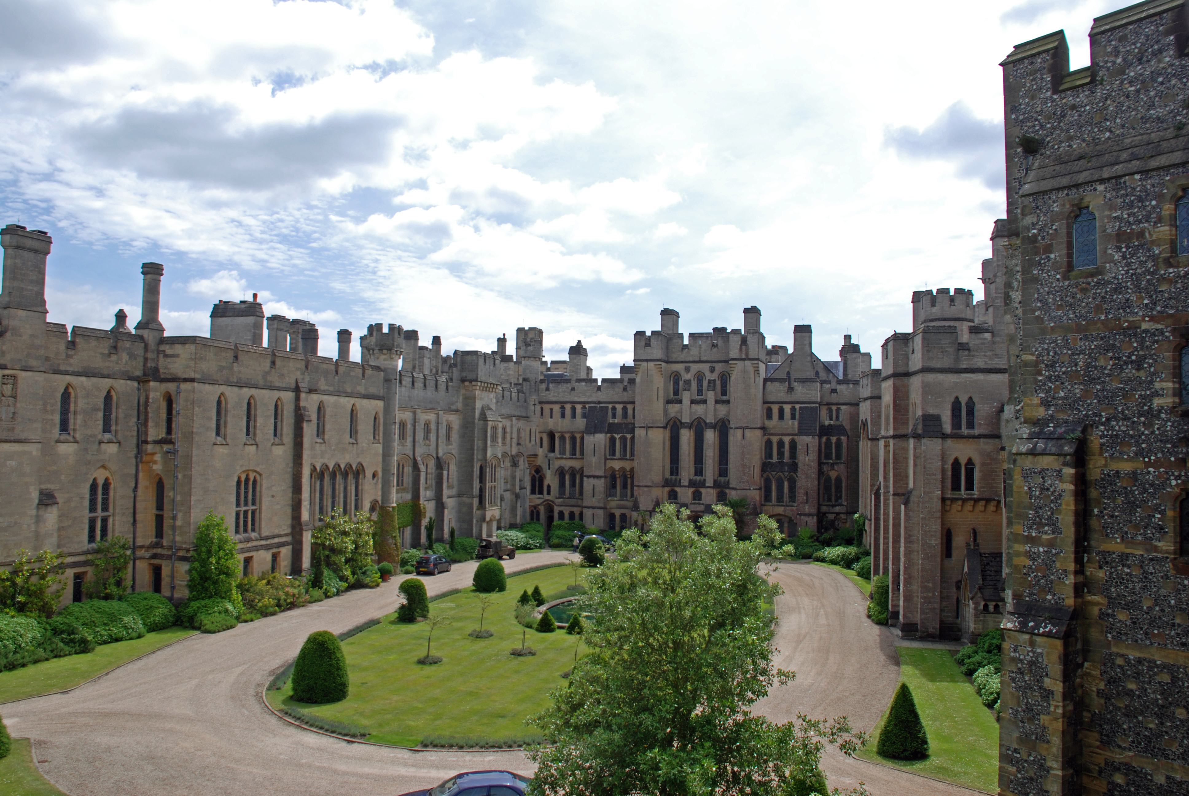 Slottet i Arundel