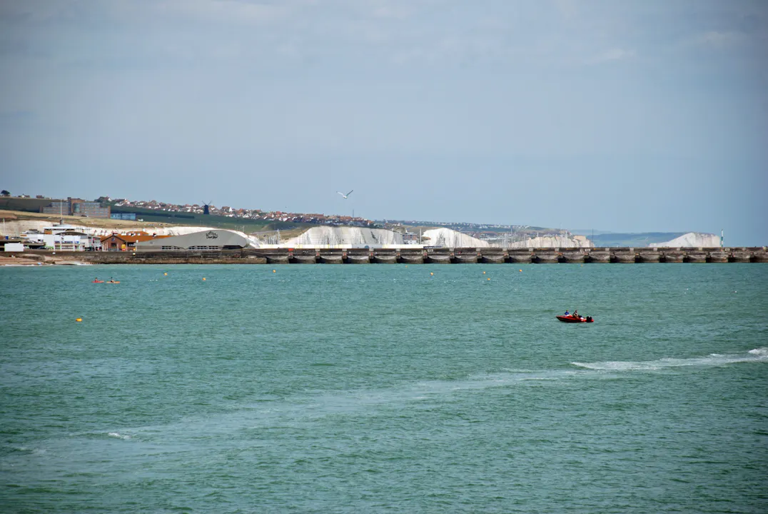 Krittklippene sett fra Brighton