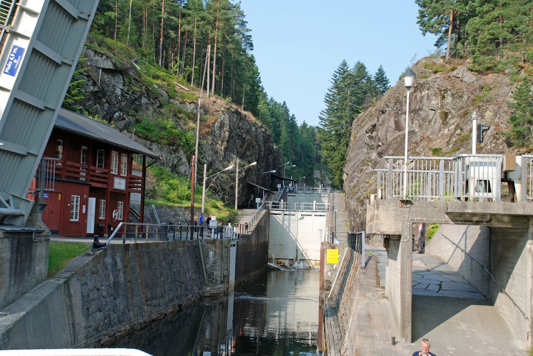 Første sluse Løveid