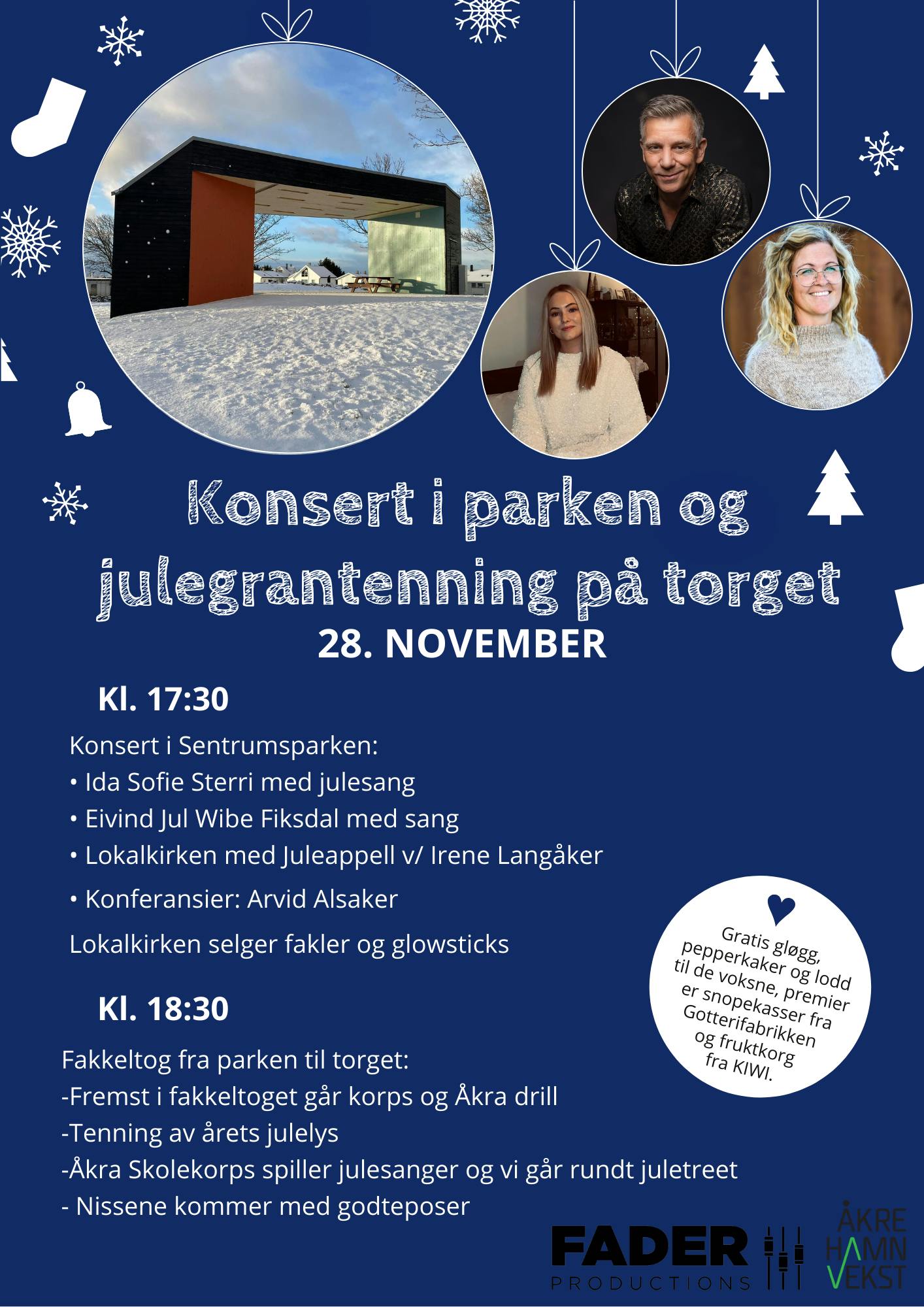 Julekonsert og julegrantenning 2024